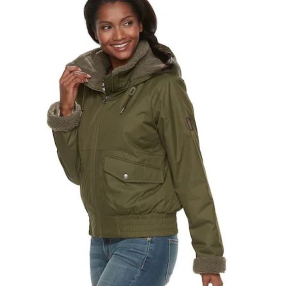 Columbia Jackets & Blazers - Columbia Fleece-Lined Beacon Brooke Bomber Jacket